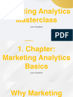 Why Marketing Analytics