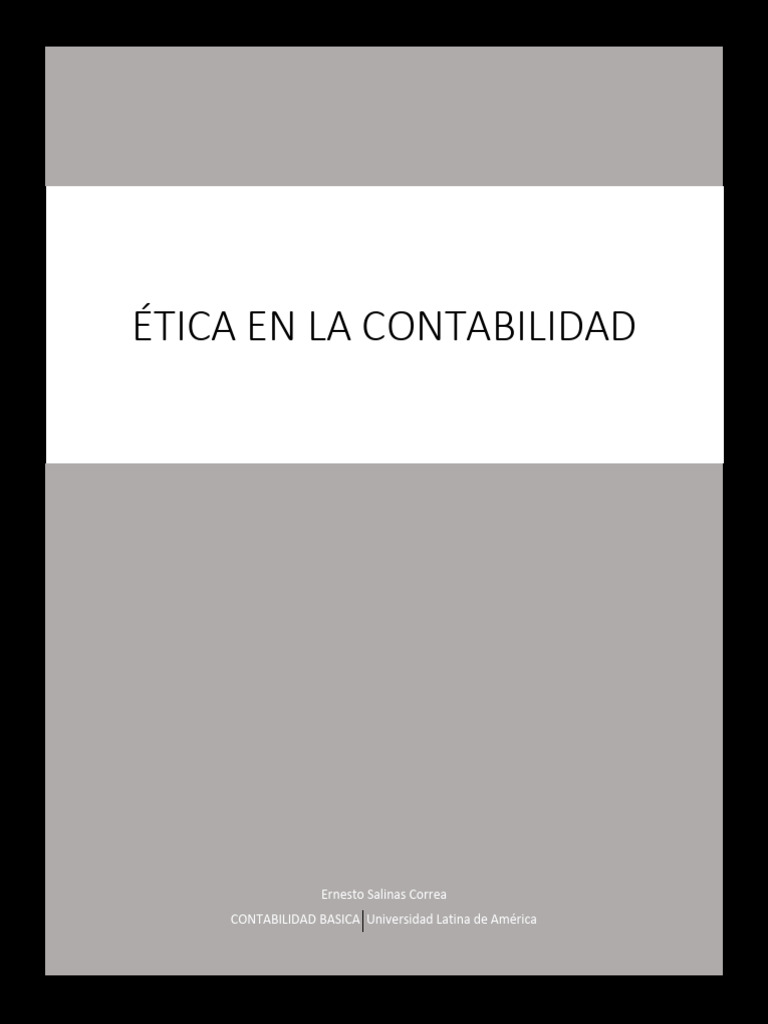 Contabilidad y Estados Financieros Esenciales | PDF | Contabilidad ...