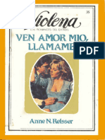 Ven Amor Mio Llamame - Anne N. Reisser