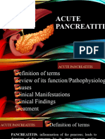 Acute Pancreatitis