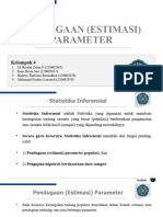 Pendugaan (Estimasi) Parameter