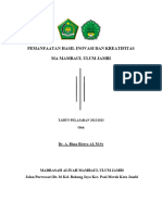 3.1.2 A PEMANFAATAN HASIL INOVASI DAN KREATIFITAS