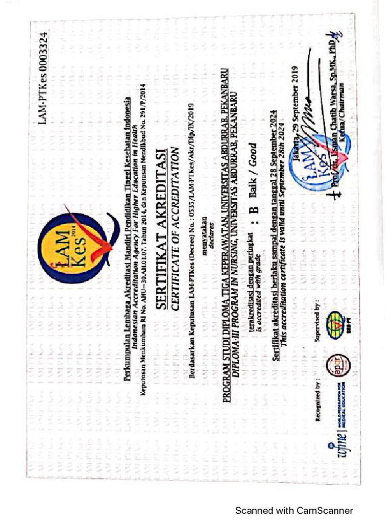 Akreditasi D3 Keperawatan Pdf