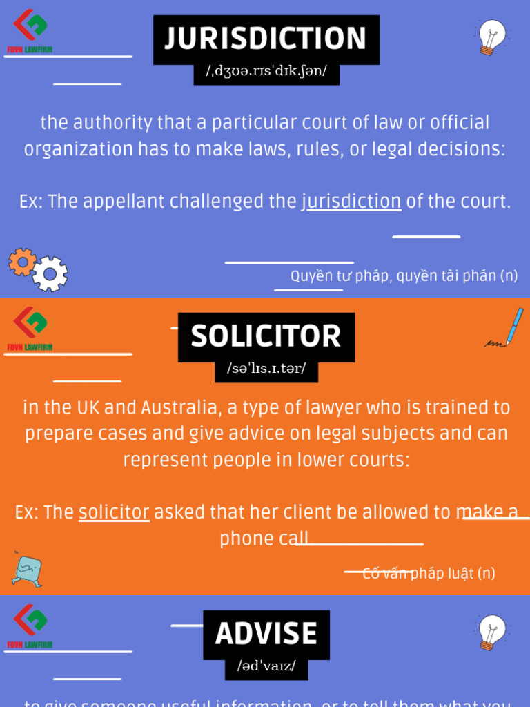 Vocabulary Solicitors | PDF | Barrister | Solicitor