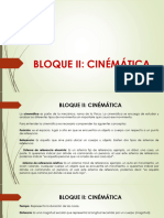Bloque III - Cinemática 2023