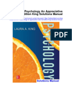 Science of Psychology An Appreciative View 3rd Edition King Solutions Manual