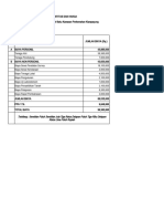 Daftar Kuantitas Dan Harga Transmisi Air Baku