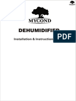 Manual of Dehumifier Mycond (238813)