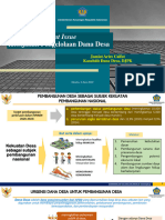 Current Issue Arah Kebijakan Pengelolaan Dana Desa