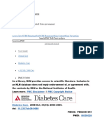 Prospective Cohort Study of Type 2 Diabetes and Parkinson Disease