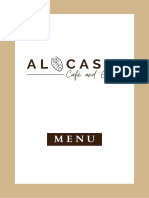 Alocasia's Menu