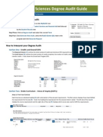 Degree Audit Guide - HS-P - 110907