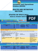 HNS PPAs 2023 Status of Implementation - Revised Final 1