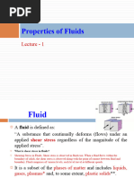 Properties of Fluid