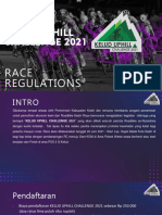 Kelud Uphill Challenge 2021: Race Regulations