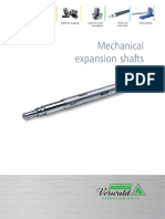 Vorwald Mechanical Expansion Shafts