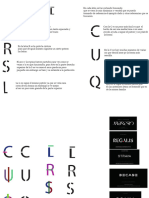 Diseño de Letras Con Referente