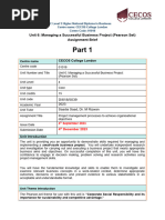 Unit 6 - MSBP Assignment Brief Sep 2023