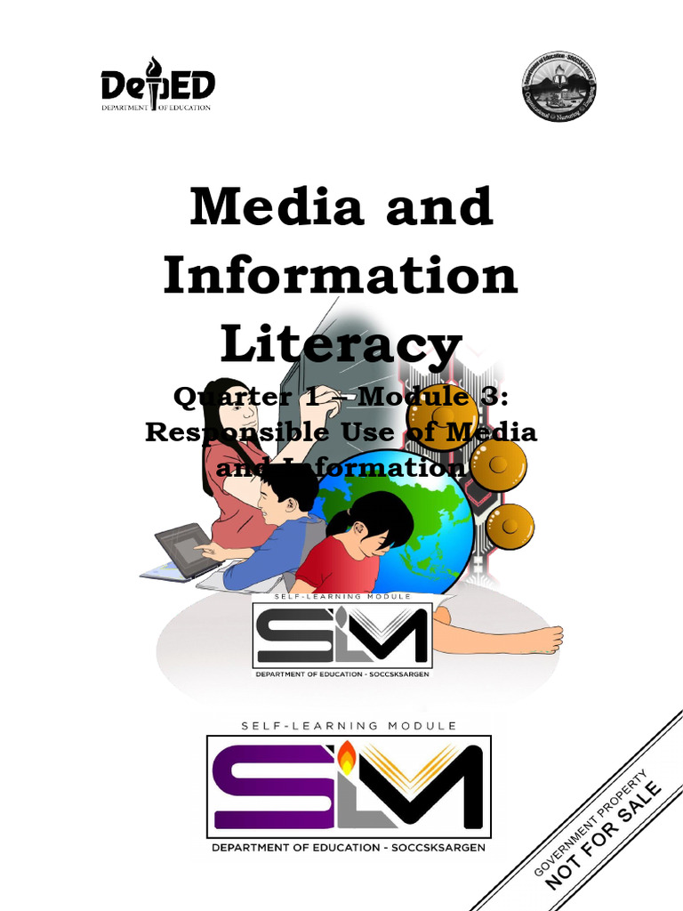 MIL Q1 Responsible Use of Media and Information PDF Information
