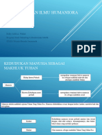 ISBD Manusia Dan Ilmu Humonaria