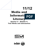 MIL - Q1 - Text & Media Information