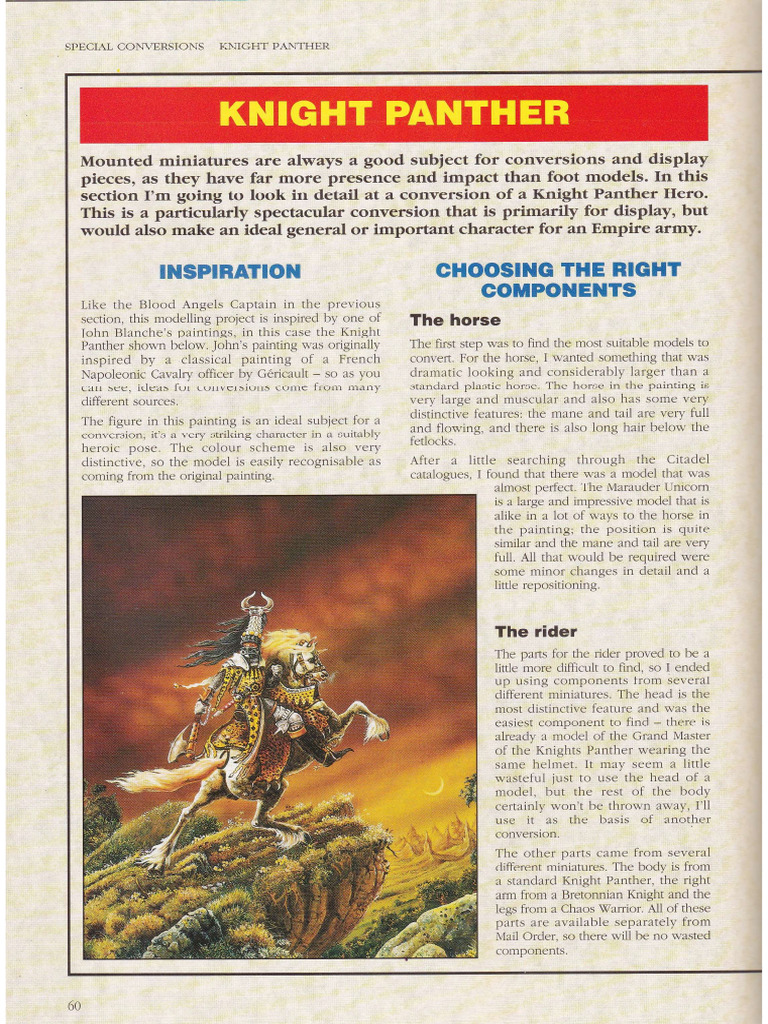 Panther Instructions PDF