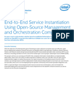 E2E Service Instantiation With Open Source MANO