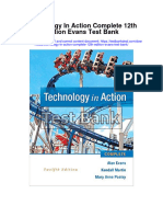 Technology in Action Complete 12th Edition Evans Test Bank