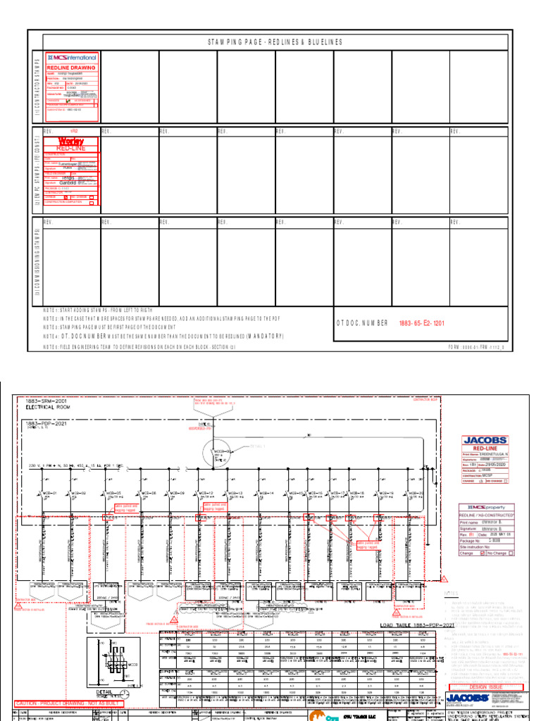 Redline Drawing Stamping Procedures | PDF | Computing