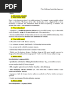 Data Warehousing & Data Mining - Study Material