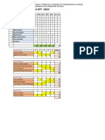 Horarios de Docentes