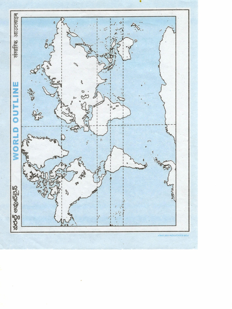 World Outline Map 1 | PDF
