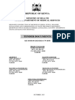 Proposed Construction of Microwave Tender No. Ke Moh 05 2023 2024