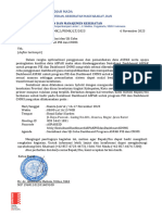 r4UGM Undangan Sosialisasi Dan Uji Coba Dashboard ASPAK PIE Dan CMMS 16-17 November 2023