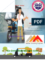 PROJECT - Techno-Commercial Analysis of Case Study of Electrical Auto-Rickshaw