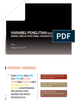 Metopen - 3 Variabel Penelitian