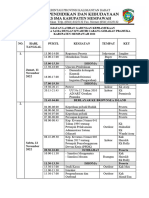 Jadwal Kegiatan Mkks Latihan Gabungan Kepramukaan