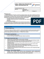 Sop Procedure Vacum Suck Oil