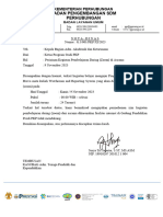 NOTA DINAS Perizinan Belajar Di Asrama