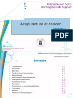 Acupuncture Et Cancer - AFSOS