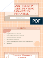 Pertemuan 1 - MBKM - Ruang Lingkup Dan Arti Penting Manajemen Finansial