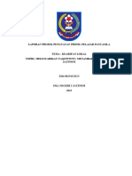 Format Laporan Pelaksanaan p5 Smanjat Asik