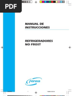Download manual de instrucciones  no frost by Alexandro Carreo Ortega SN68370972 doc pdf