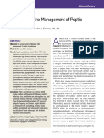 Challenges in The Management of Peptic Ulcer Disease: Carrie E. Rothermel, MD, and Adam L. Edwards, MD, MS