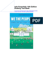 We The People Essentials 10th Edition Ginsberg Test Bank