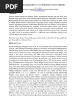 Download Perbedaan Karakteristik Gunung Merapi Dan Gunung Bromo by treriyaki SN68371373 doc pdf