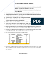 Kisi Kisi Ujian Komputasi Arsitektur 1 Modul Autocad