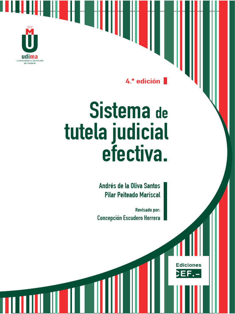 Sistema de Tutela Judicial Efectiva | PDF | Jurisdicción | Judicaturas