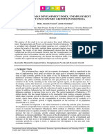 Analysis of Human Development Index Unemployment A