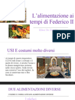 L'Alimentazione Ai Tempi Di Federico II Elisa